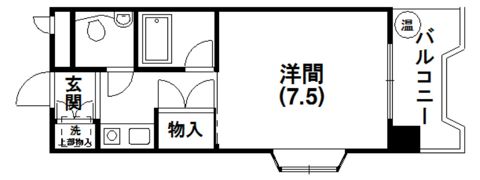 メゾンベルシャンブルの間取り画像