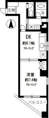 エルカスティージョ ムサシの間取り画像