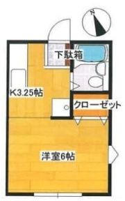 サザンクロスの間取り画像