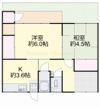 十日市西町平屋（13－19） 西側の間取り画像