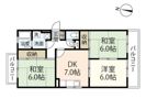第2コーポ田中の間取り画像