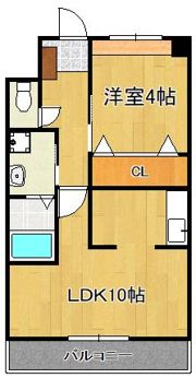 Go-Onの間取り画像