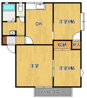 レーベンハイムの間取り画像