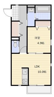 ラテルネ川越の間取り画像