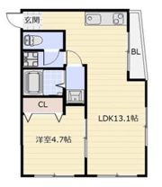 杣（そま）御影ハイムの間取り画像