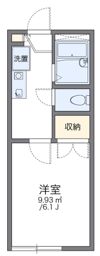 レオパレスグリーンヒルズ上水本町の間取り画像