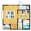 クレストアサカⅢの間取り画像
