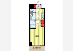 西田マンションの間取り画像