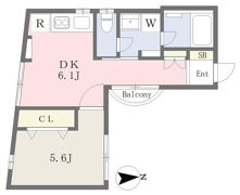ネオドゥエル西荻窪の間取り画像