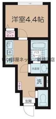 NSGATE元住吉の間取り画像