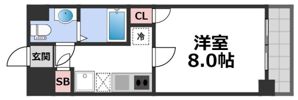 U-ro勝山の間取り画像