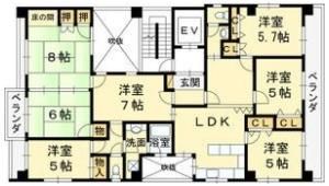 グランベールの間取り画像