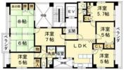グランベールの間取り画像