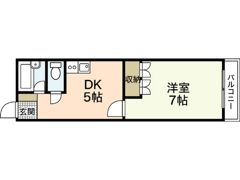 フィローセあさひの間取り画像