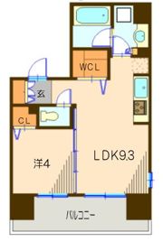 イニシア横濱蒔田駅前の間取り画像