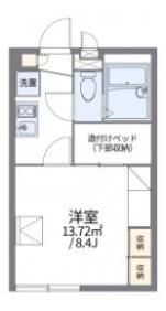 レオパレスRoute Leonの間取り画像