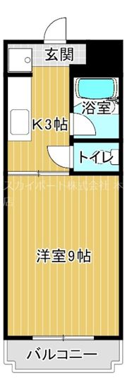 舘山寺ニューハイツの間取り画像