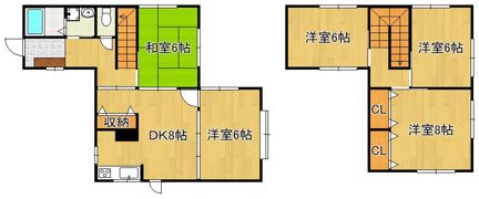 井口 庄造邸の間取り画像
