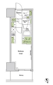 ザ・パークハビオ北千住の間取り画像