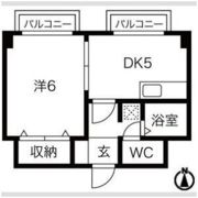 Belong香里園(旧 フォンティーヌ香里園)の間取り画像