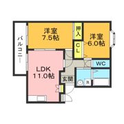 シェール・メゾンの間取り画像