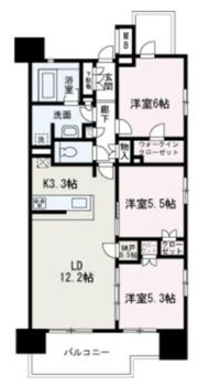 ザ・パークハウス朝霞台の間取り画像