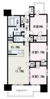 ザ・パークハウス朝霞台の間取り画像