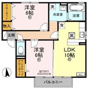 イベール・ドゥ A棟の間取り画像