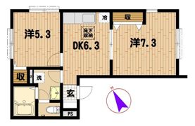 アンテラヴィーヌの間取り画像