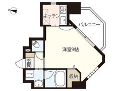 ヴィラ博丈(ヒロタケ)的場町の間取り画像