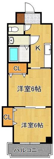 Hamiel九工大前の間取り画像