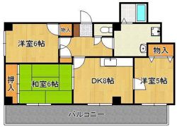 プレアール割子川の間取り画像