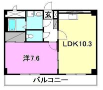 メゾンLet’sの間取り画像