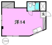 コーポ高砂の間取り画像