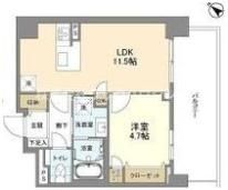 COLORE’ HIRAKATAの間取り画像