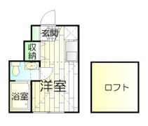 FERIO綾瀬イーストコートの間取り画像