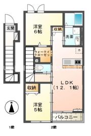 ルピナス Aの間取り画像