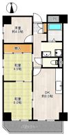 レクシア布施の間取り画像