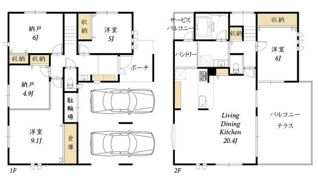 西荻南2丁目戸建ての間取り画像