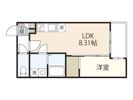 セブンプロート江波東の間取り画像