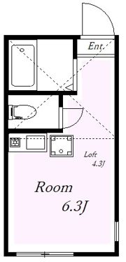 ユナイト星川メリフィールドの間取り画像
