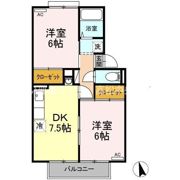 ウエストハイツ屋島 B棟の間取り画像
