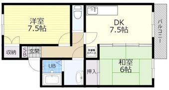 セピアハイツの間取り画像