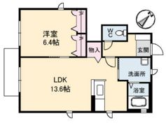 ハピネス参番館の間取り画像