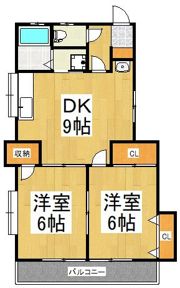 それいゆ一ツ橋弐番館の間取り画像
