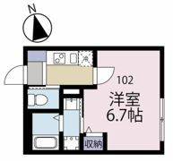ベイテラス追浜夏島の間取り画像