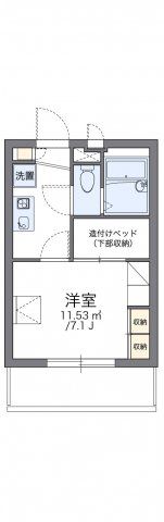 レオパレスYOSHINOの間取り画像