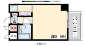 ライオンズマンション神戸西元町の間取り画像