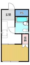 ドキハイツ1の間取り画像