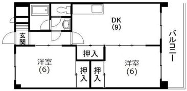 ファミール楊子の間取り画像